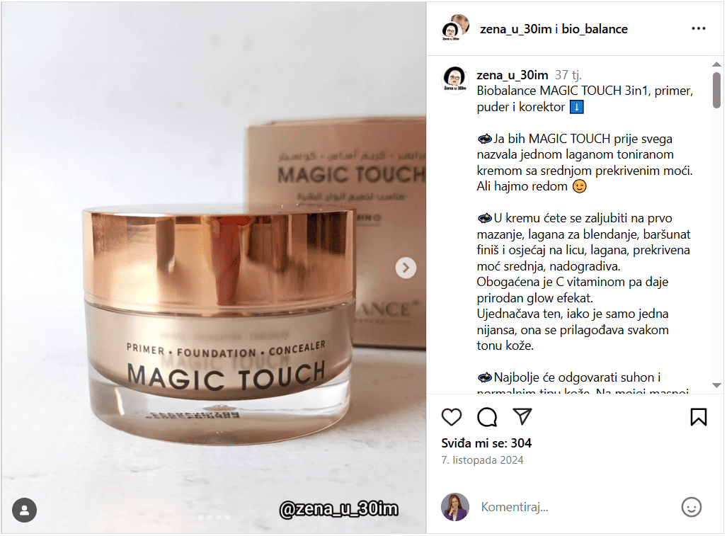 Instagram carousel rezultat Google pretrage