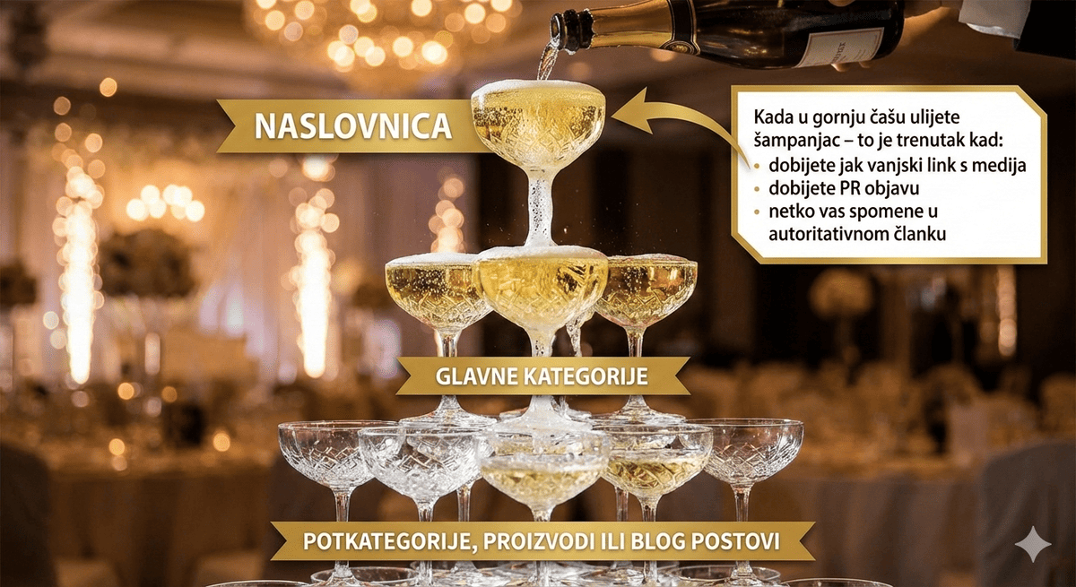 Kako interni linkovi utječu na raspoređivanje SEO autoriteta kroz cijelu web stranicu